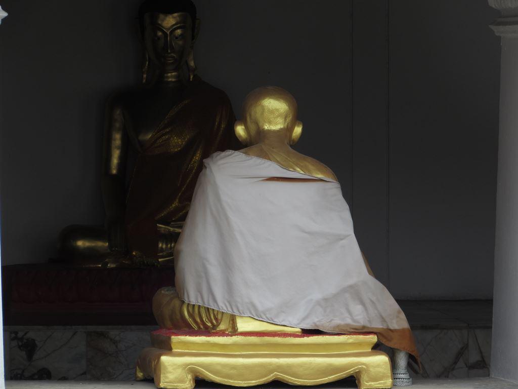 monk&buddha