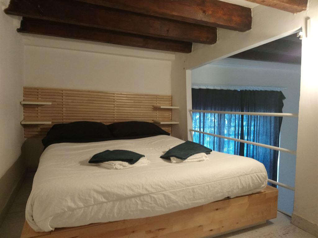 upstairs
