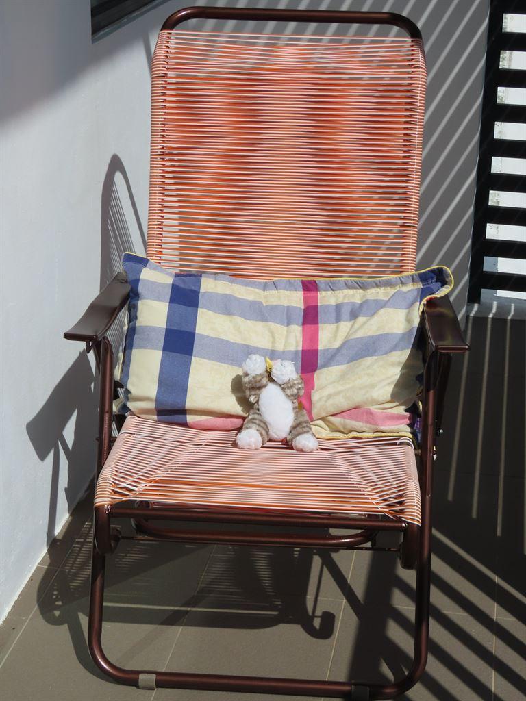 sunbathing