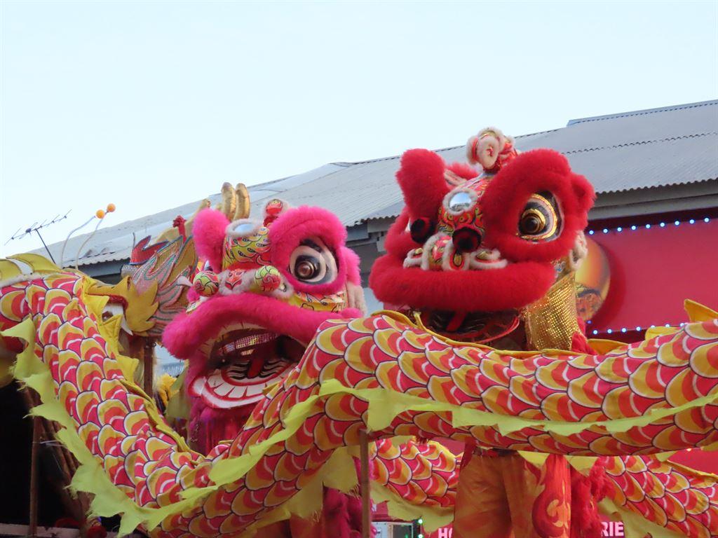 lions&dragon